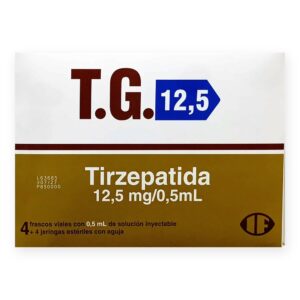 T.G. 12,5 mg / 0,5 mL — 4 viales con jeringas