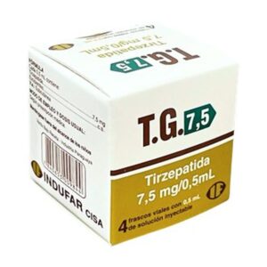 T.G. 7,5 mg / 0,5 mL — 4 viales