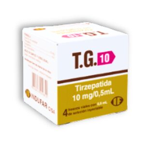 T.G. 10 mg / 0,5 mL — 4 viales