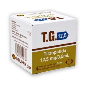 T.G. 12,5 mg / 0,5 mL — 4 viales