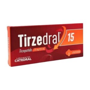 Tirzedral 15 mg / 0,5 mL — 4 viales