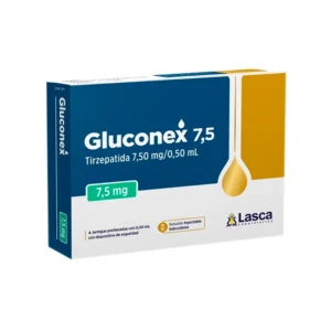 Gluconex 7,5 mg / 0,50 mL — 4 jeringas prellenadas