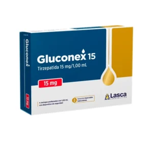 Gluconex 15 mg / 1,00 mL — 4 jeringas prellenadas